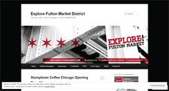 Desktop Screenshot of explorefultonmarket.com